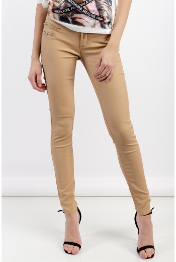 Camel skinny trousers